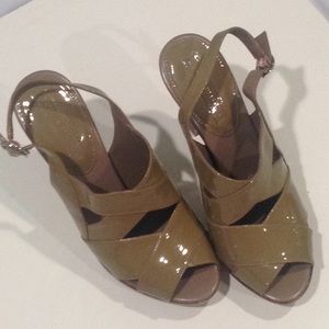 Banana Republic patent leather high heels